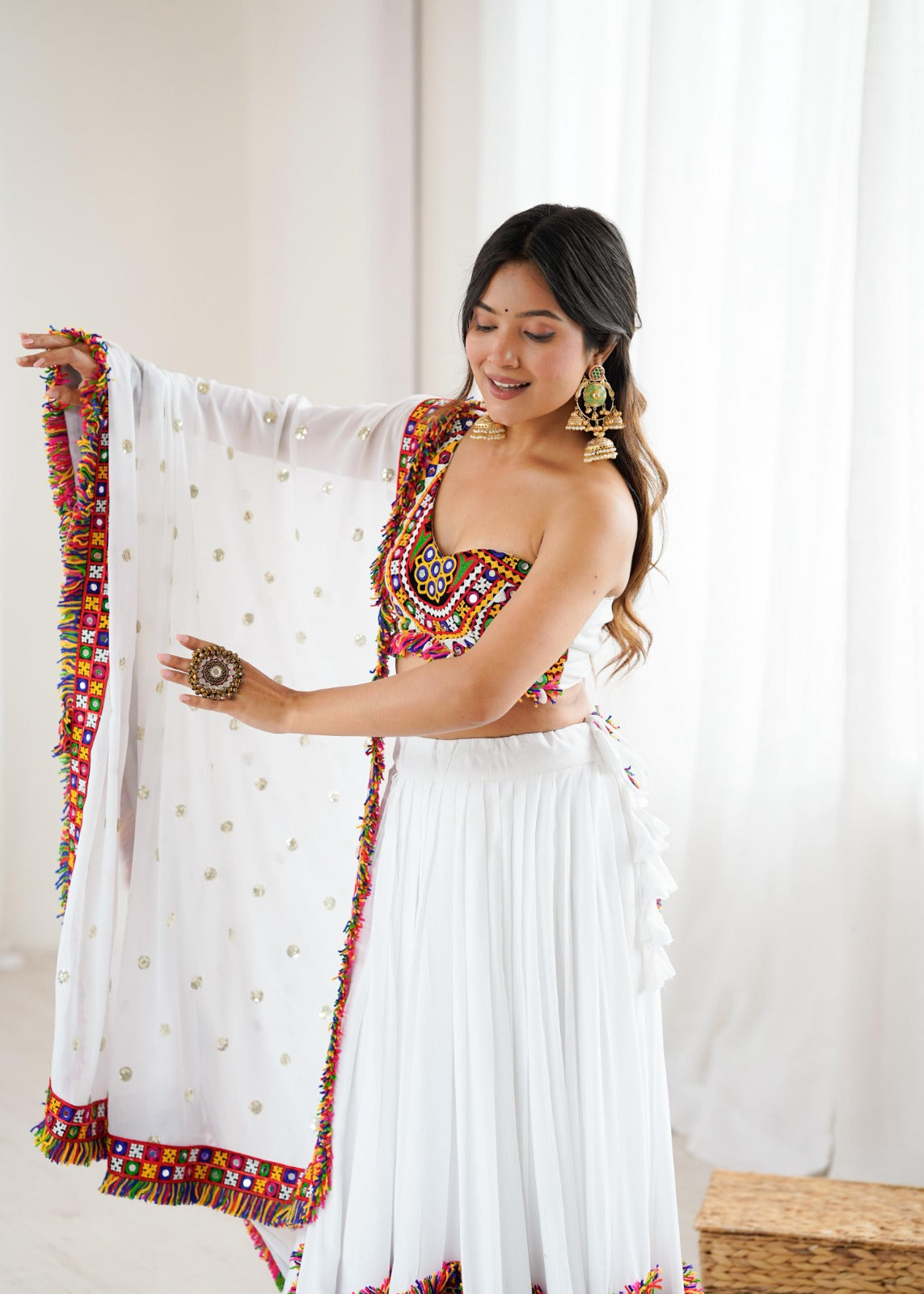 Presenting Traditional Wear Navratri Lehenga Choly