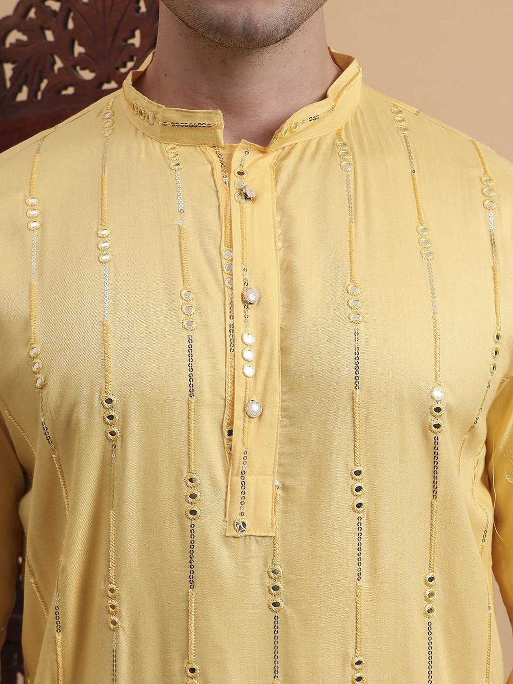 Men's Embroidered Festive Kurta – Premium Ethnic Wear