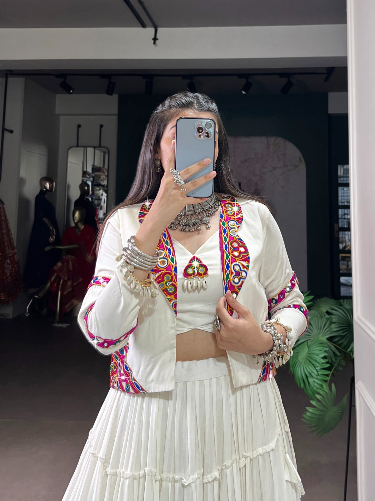 Navratri Special Lehenga Choly with Koti