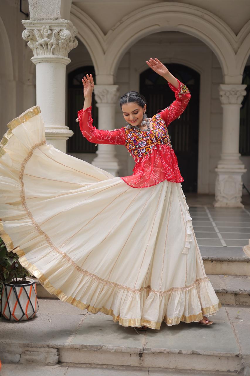 Presenting Traditional Wear Navratri Special Lehenga Choli